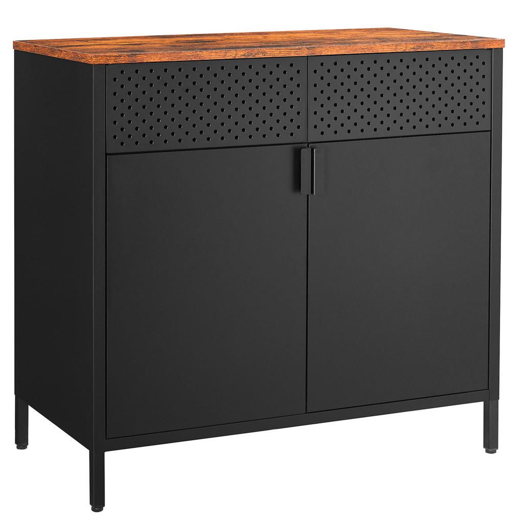 Boxxx KOMODA, černá, 80/76/40 cm