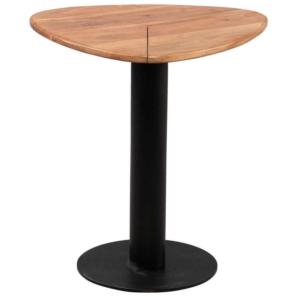 Boxxx KONFERENČNÍ STOLEK, černá, barvy akácie, dřevo, kov, 48/48/42 cm