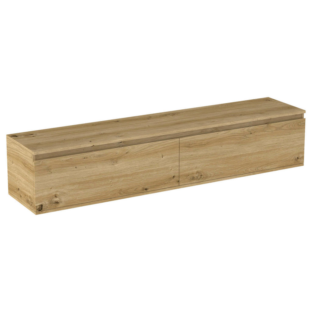 Boxxx NÍZKÁ KOMODA, barvy dubu, 180/30/33 cm