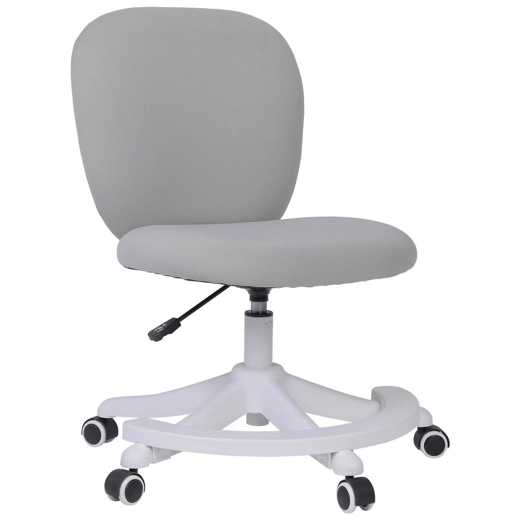 Boxxx OTOČNÁ ŽIDLE PRO MLÁDEŽ, síťovina, šedá, bílá