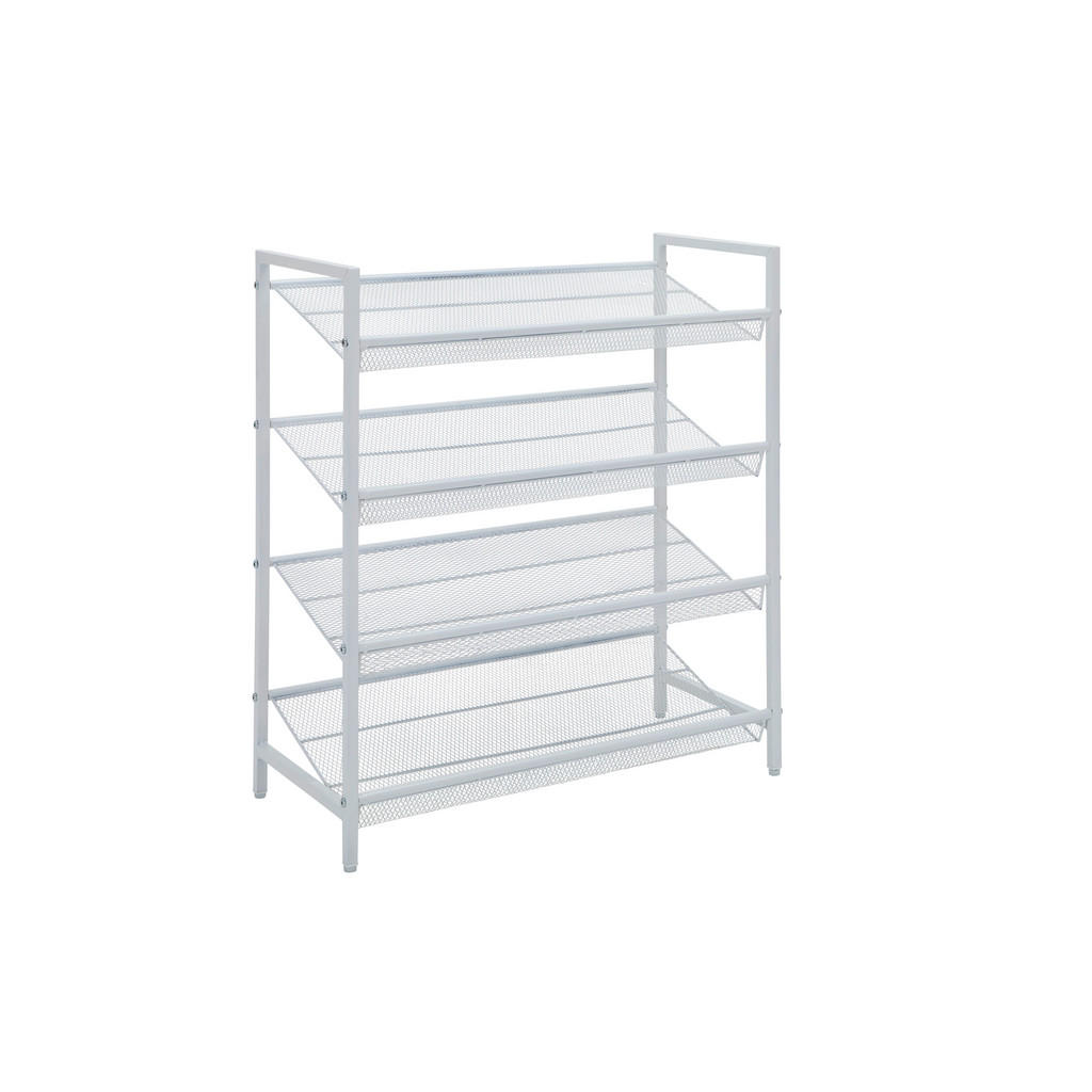 Boxxx REGÁL NA BOTY, bílá, 63/71.5/30 cm