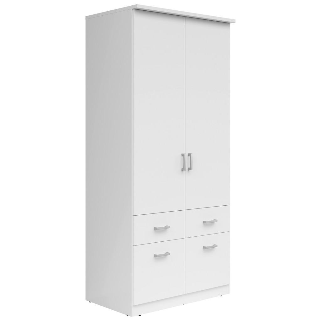 Boxxx ŠATNÍ SKŘÍŇ, bílá, 91/199/58 cm