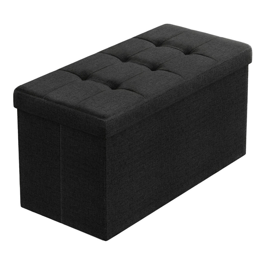 Boxxx SEDACÍ BOX, textil, kompozitní dřevo, 76/38/38 cm