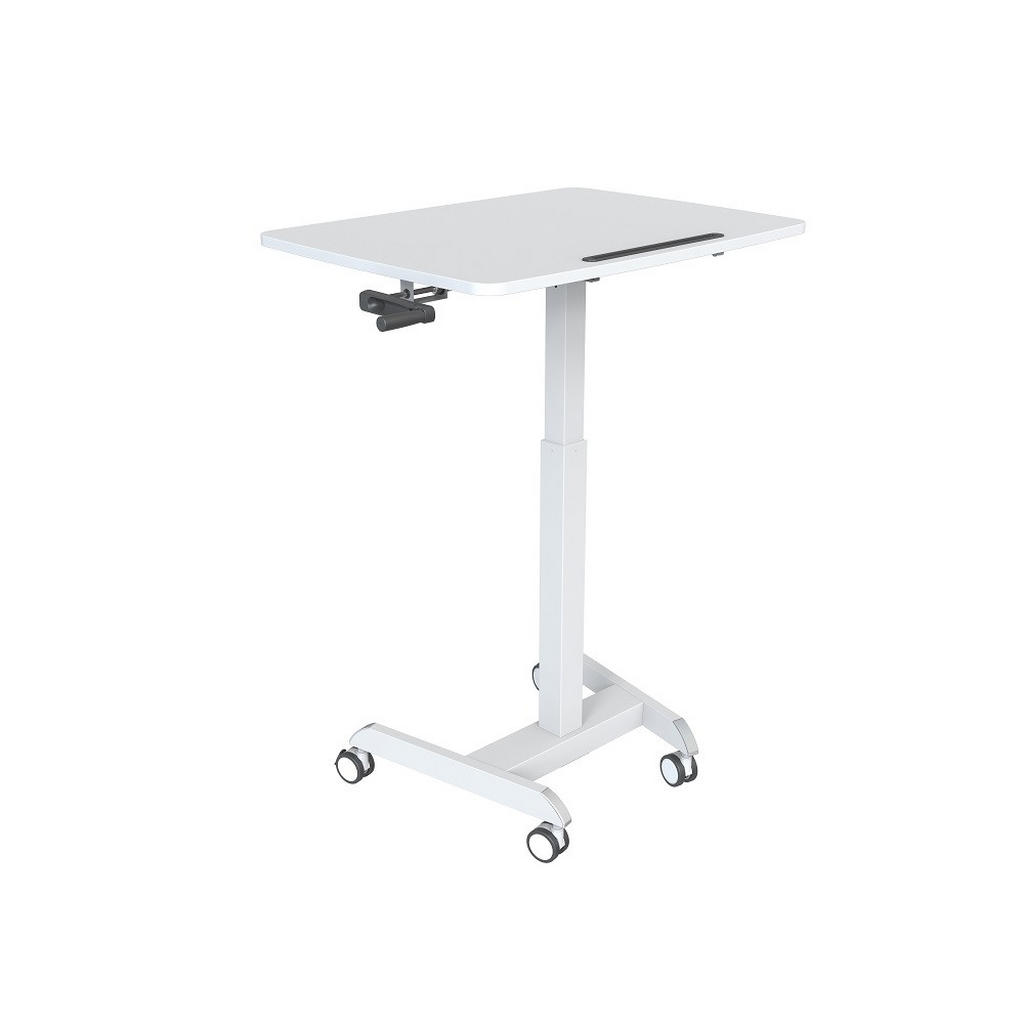 Boxxx STŮL NA NOTEBOOK, bílá, 80/60/80-130 cm