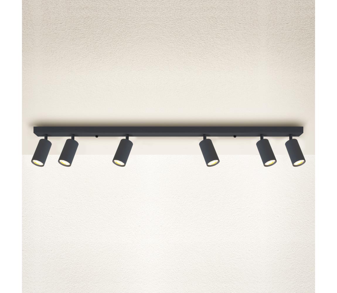 Brilagi - Bodové svítidlo SELE 6xGU10/30W/230V antracit WO-G9-OEM