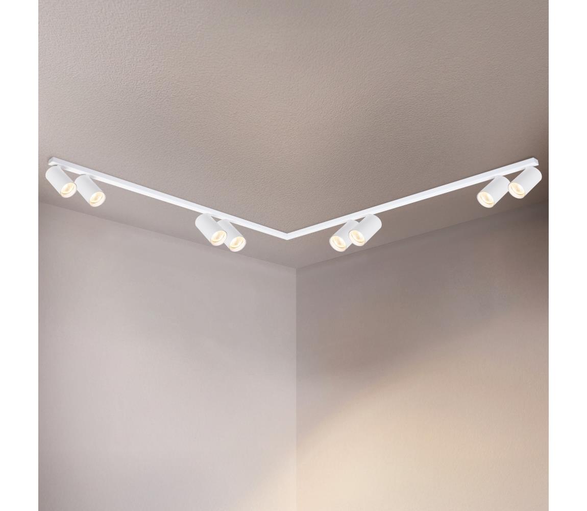 Brilagi - Bodové svítidlo SELE LONG 8xGU10/30W/230V bílá WO-SELE-SP18-WHT-OEM
