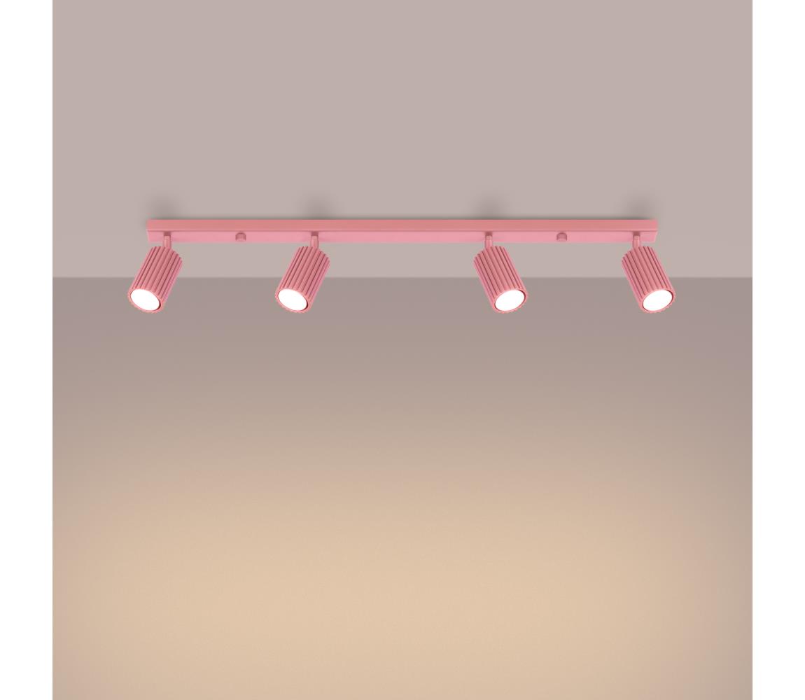 Brilagi - LED Bodové svítidlo CRESTO 4xGU10/10W/230V růžová BR.1937