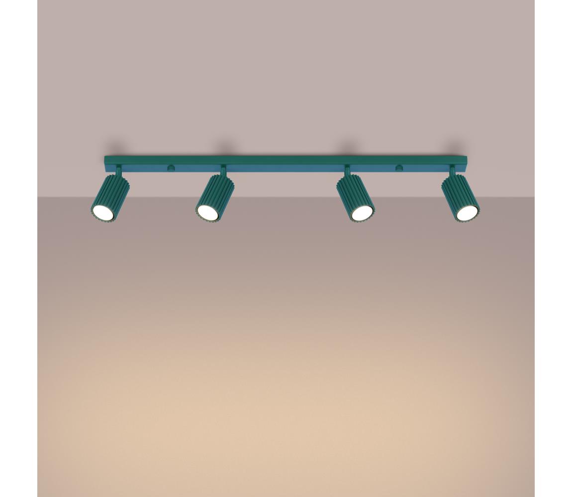 Brilagi - LED Bodové svítidlo CRESTO 4xGU10/10W/230V tyrkysová BR.1950
