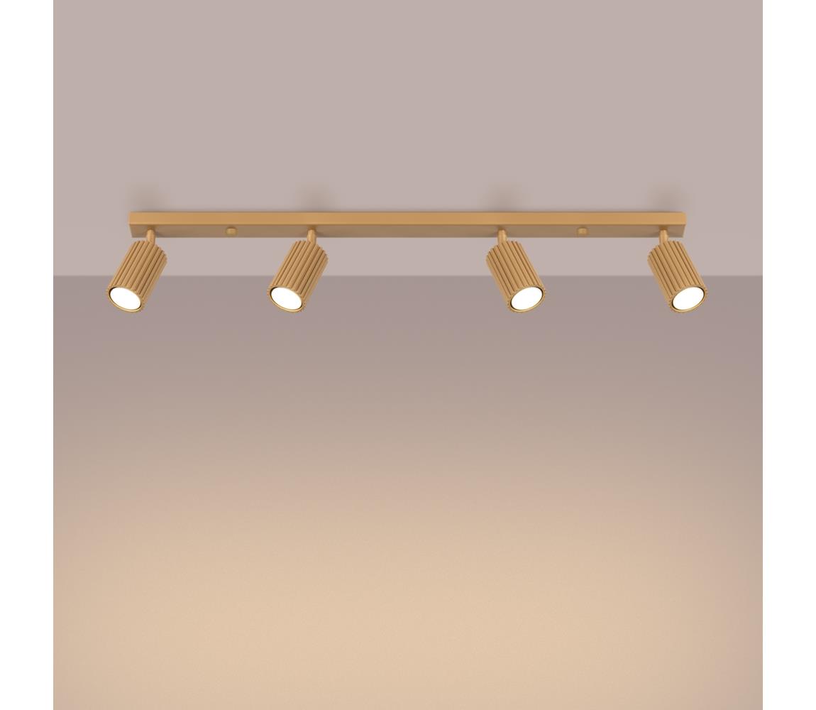 Brilagi - LED Bodové svítidlo CRESTO 4xGU10/10W/230V zlatá BR.1565