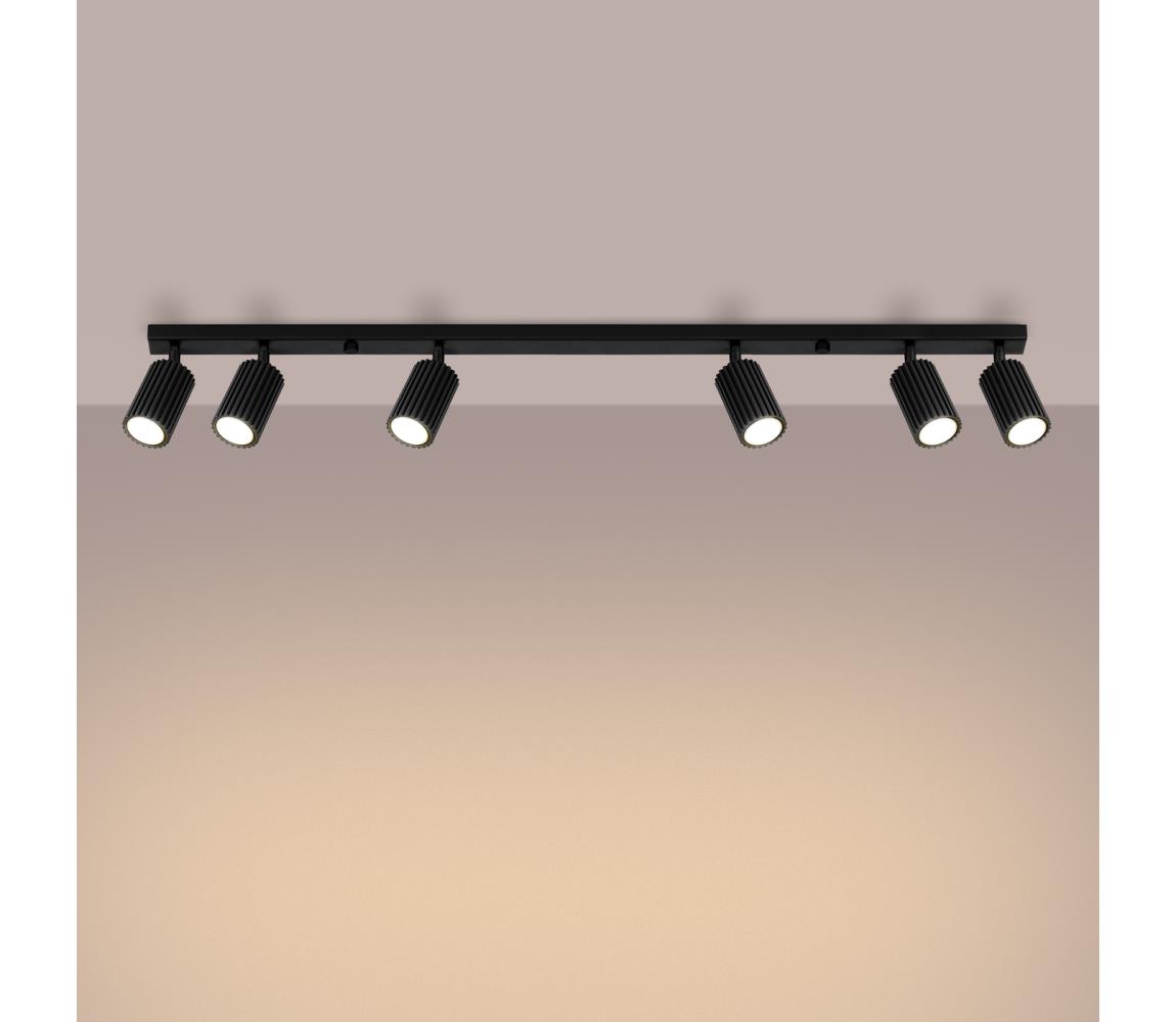 Brilagi - LED Bodové svítidlo CRESTO 6xGU10/10W/230V černá BR.1585