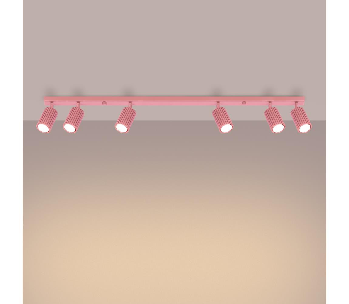 Brilagi - LED Bodové svítidlo CRESTO 6xGU10/10W/230V růžová BR.1938