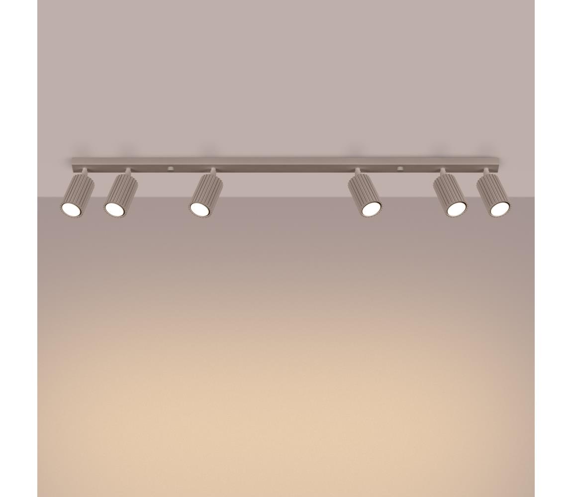 Brilagi - LED Bodové svítidlo CRESTO 6xGU10/10W/230V taupe BR.1766