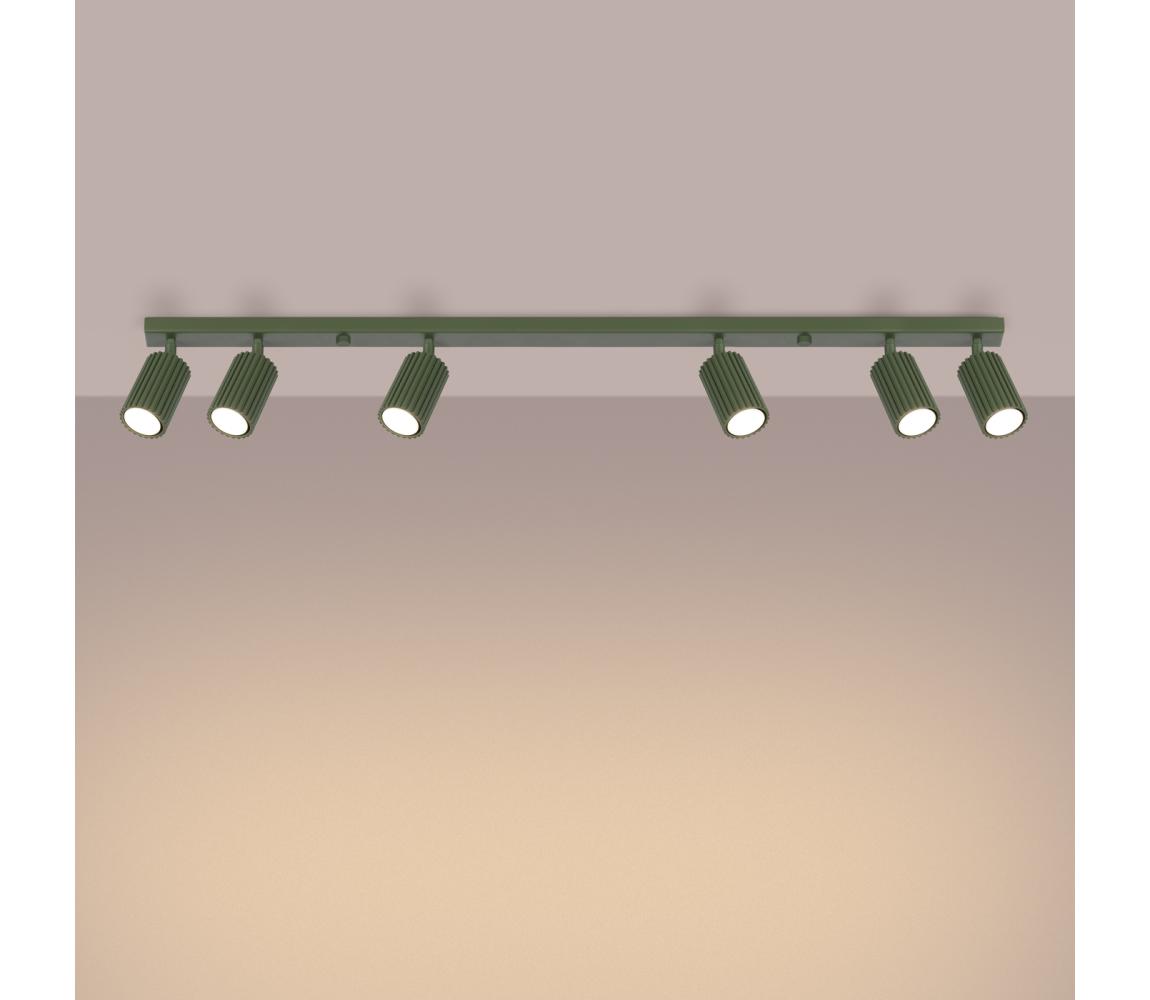 Brilagi - LED Bodové svítidlo CRESTO 6xGU10/10W/230V zelená BR.1623