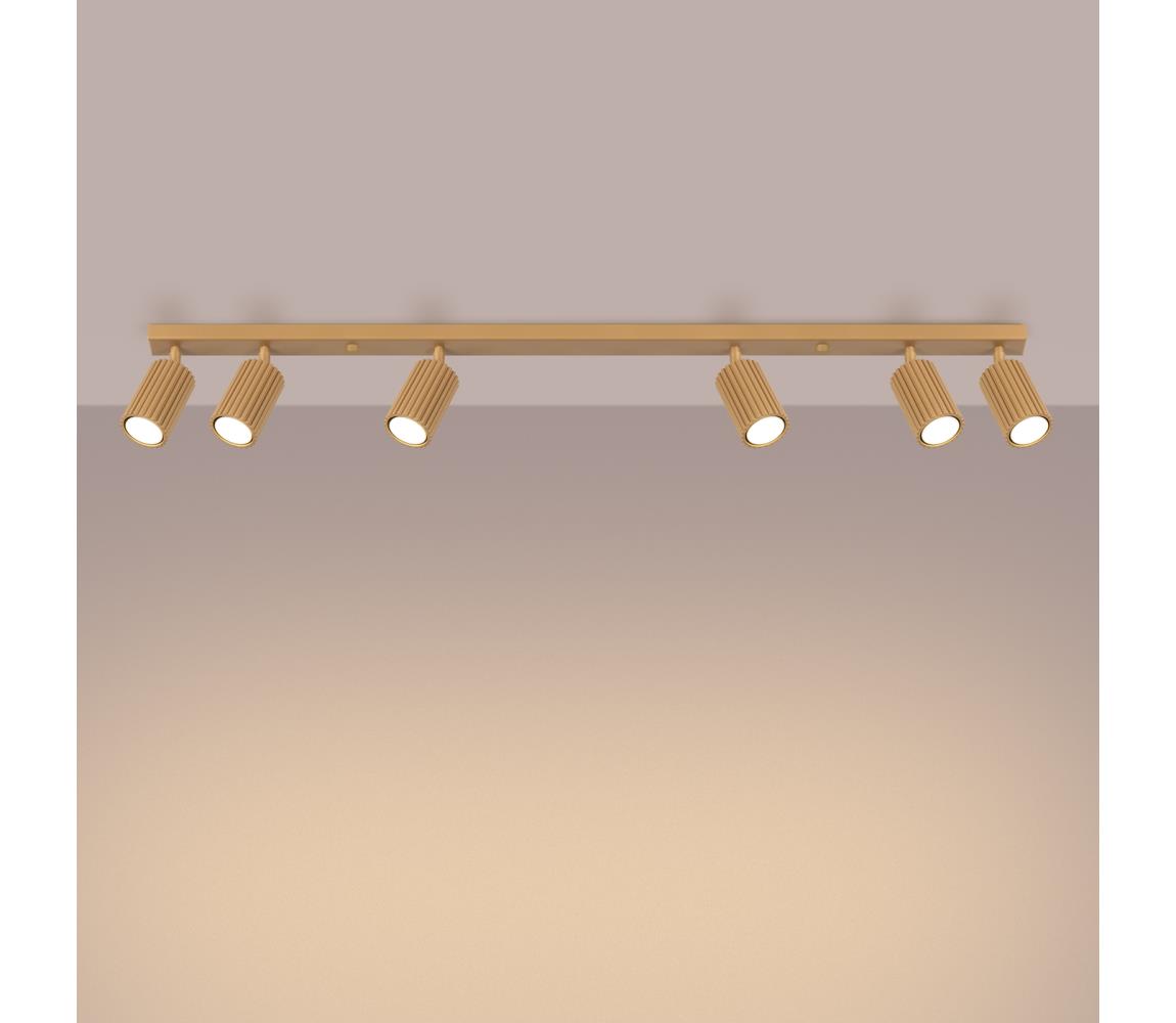 Brilagi - LED Bodové svítidlo CRESTO 6xGU10/10W/230V zlatá BR.1566