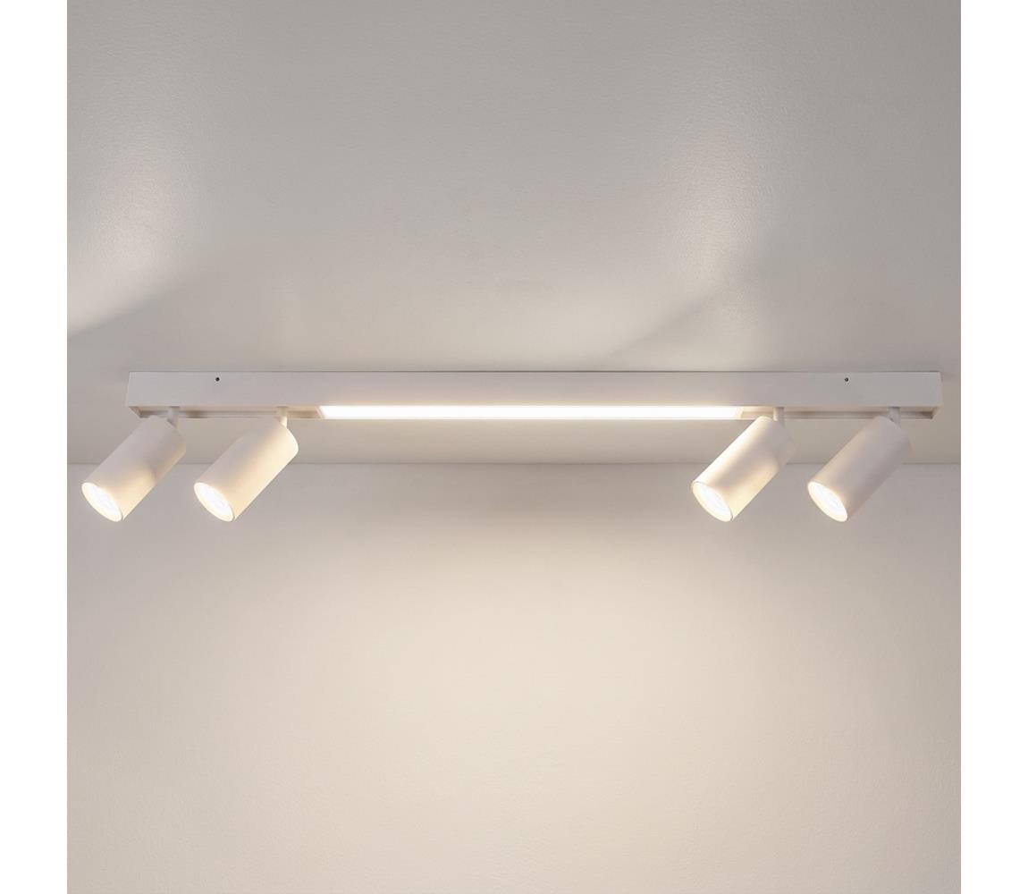 Brilagi - LED Bodové svítidlo SELE 4xGU10/30W/230V + LED/25W bílá WO-LEDSELE120-01-OEM