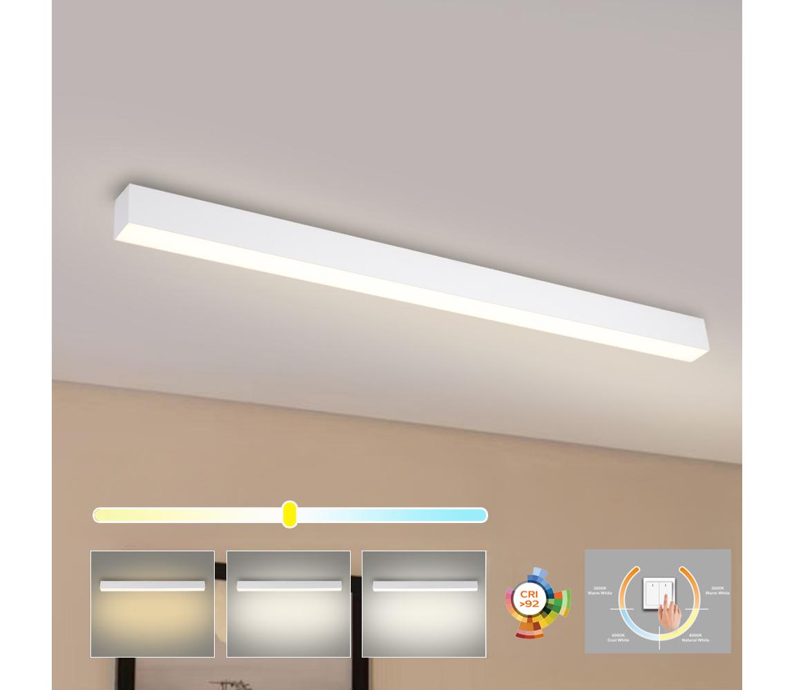 Brilagi - LED Koupelnové stropní svítidlo SLEEKLINE LED/40W/230V bílá IP44 BRI473