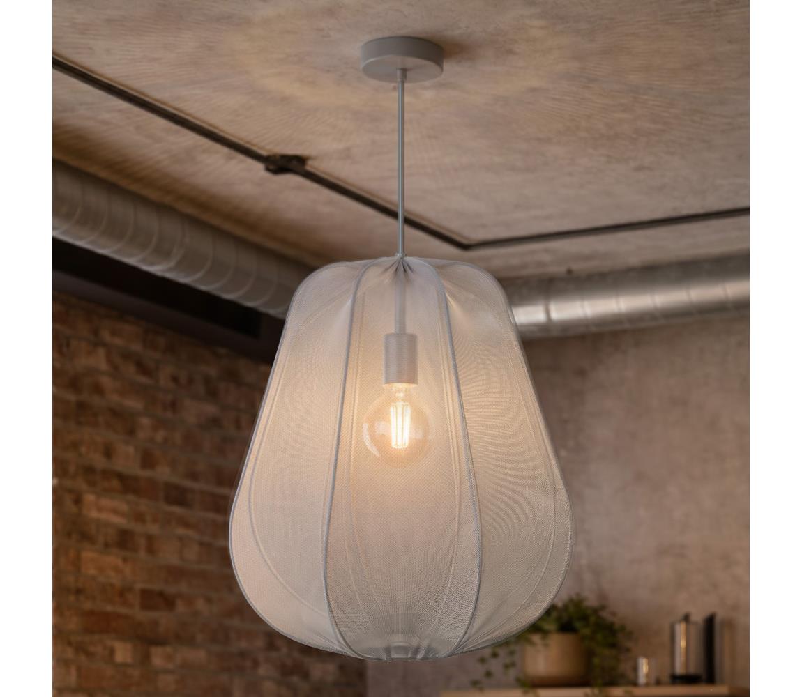 Brilagi - LED Lustr na lanku ARVEN 1xE27/8W/230V pr. 37 cm šedá 8590828052678