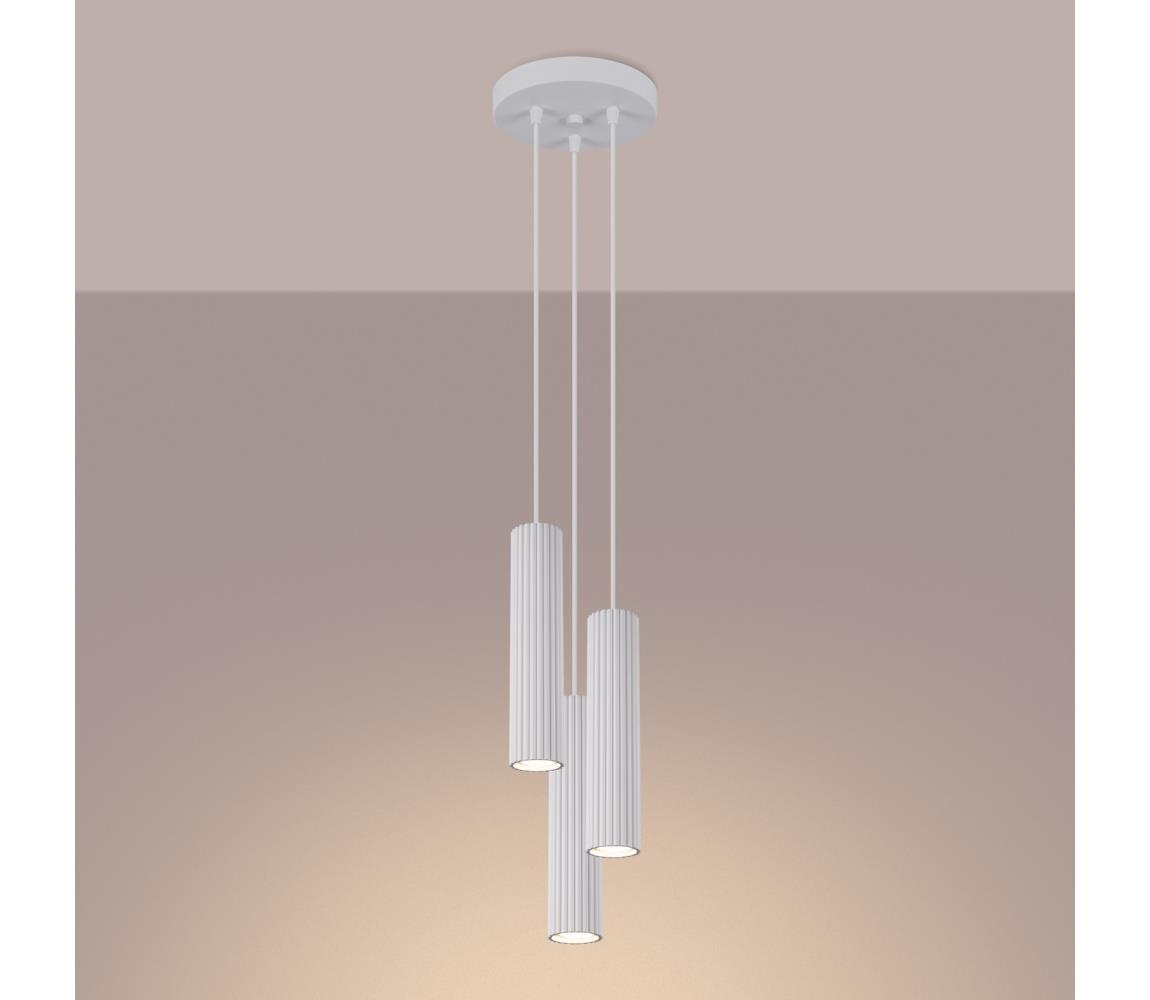 Brilagi - LED Lustr na lanku CRESTO 3xGU10/10W/230V bílá BR.1538