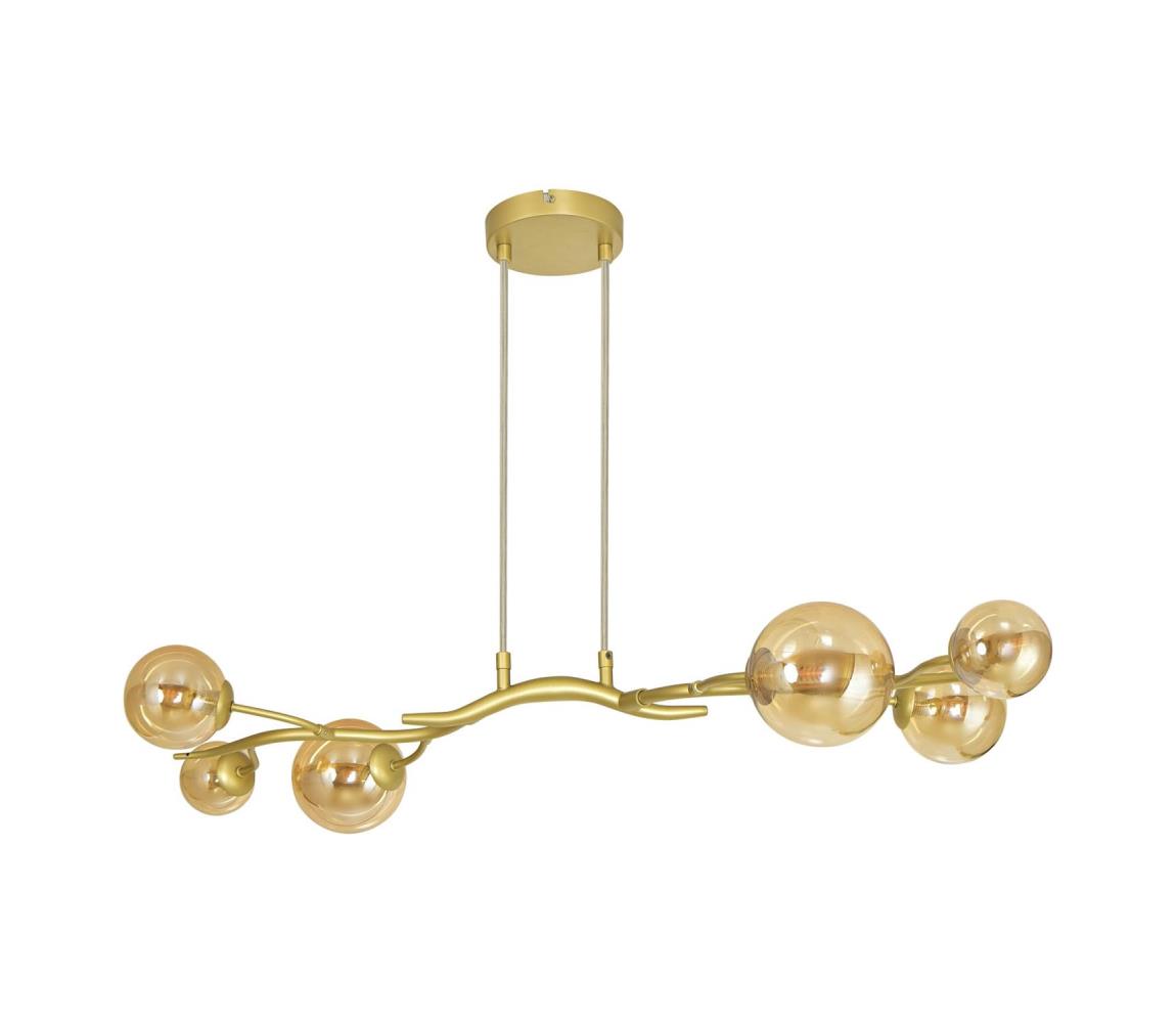 Brilagi - LED Lustr na lanku MISTEL 6xG9/3W/230V zlatá 3009-6PGA