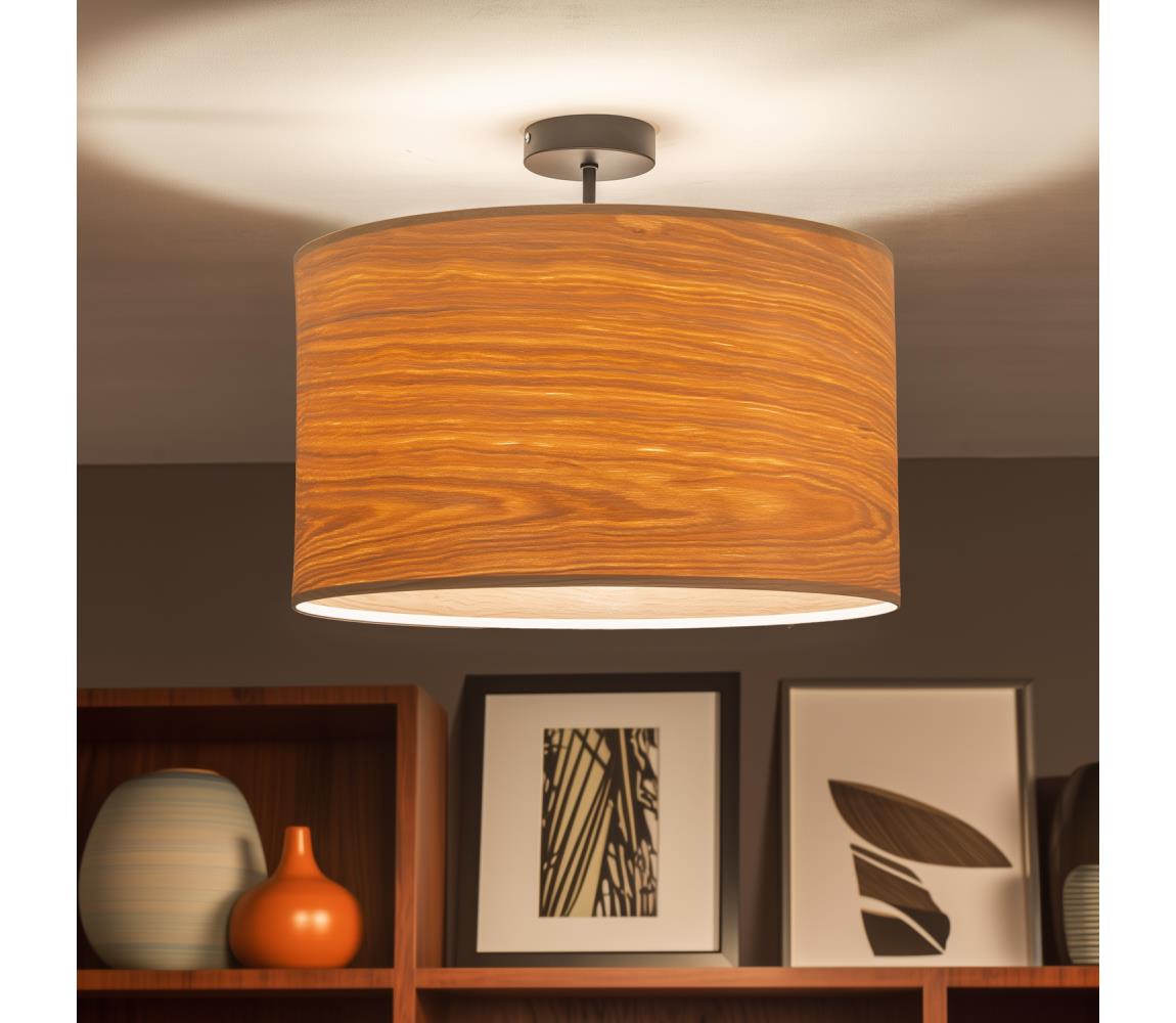 Brilagi - LED Přisazený lustr CERIA 1xE27/60W/230V pr. 45 cm černá/béžová BG3989+EG781087