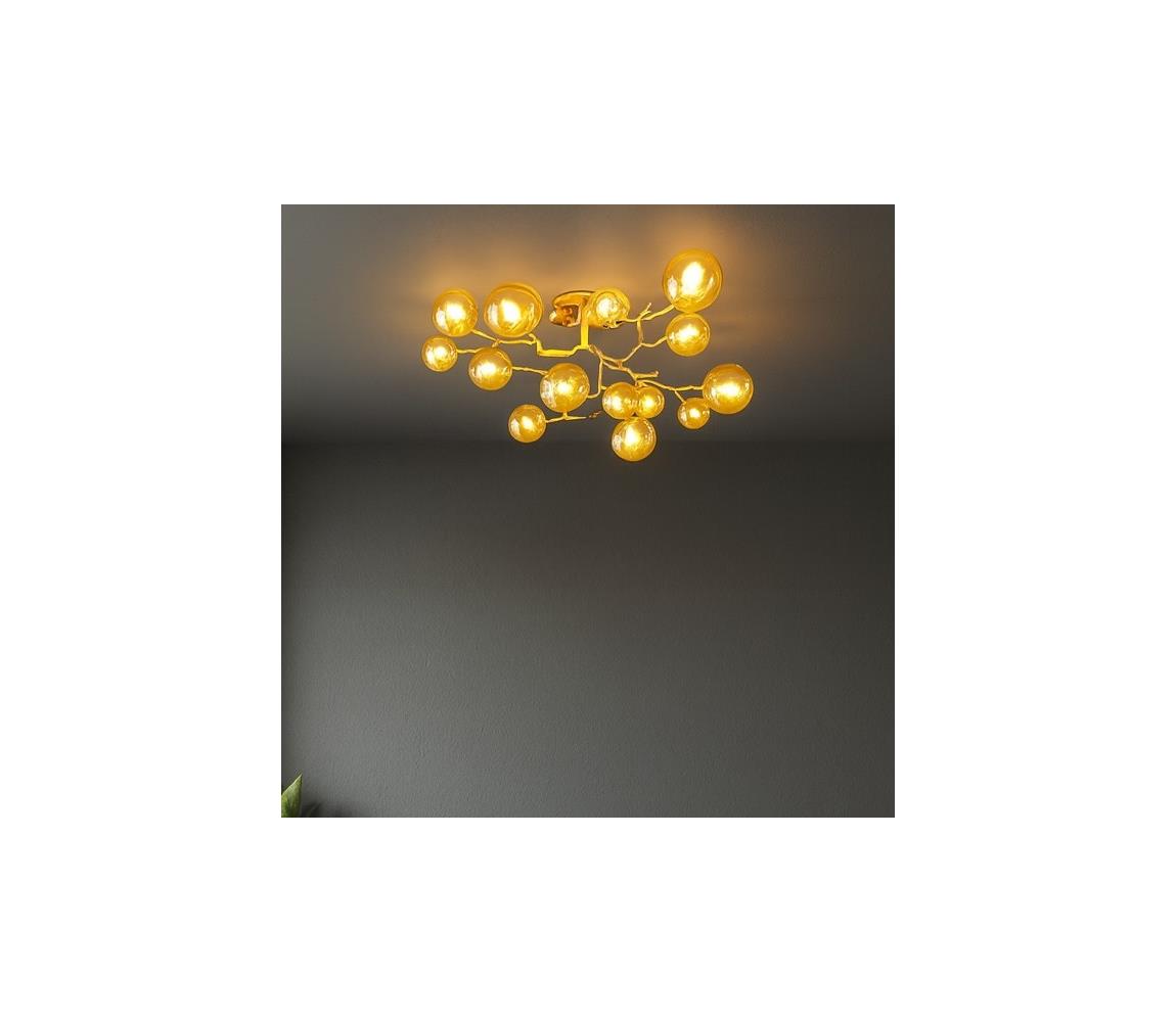 Brilagi - LED Přisazený lustr MISTEL 15xG9/3W/230V zlatá 3009-15GA
