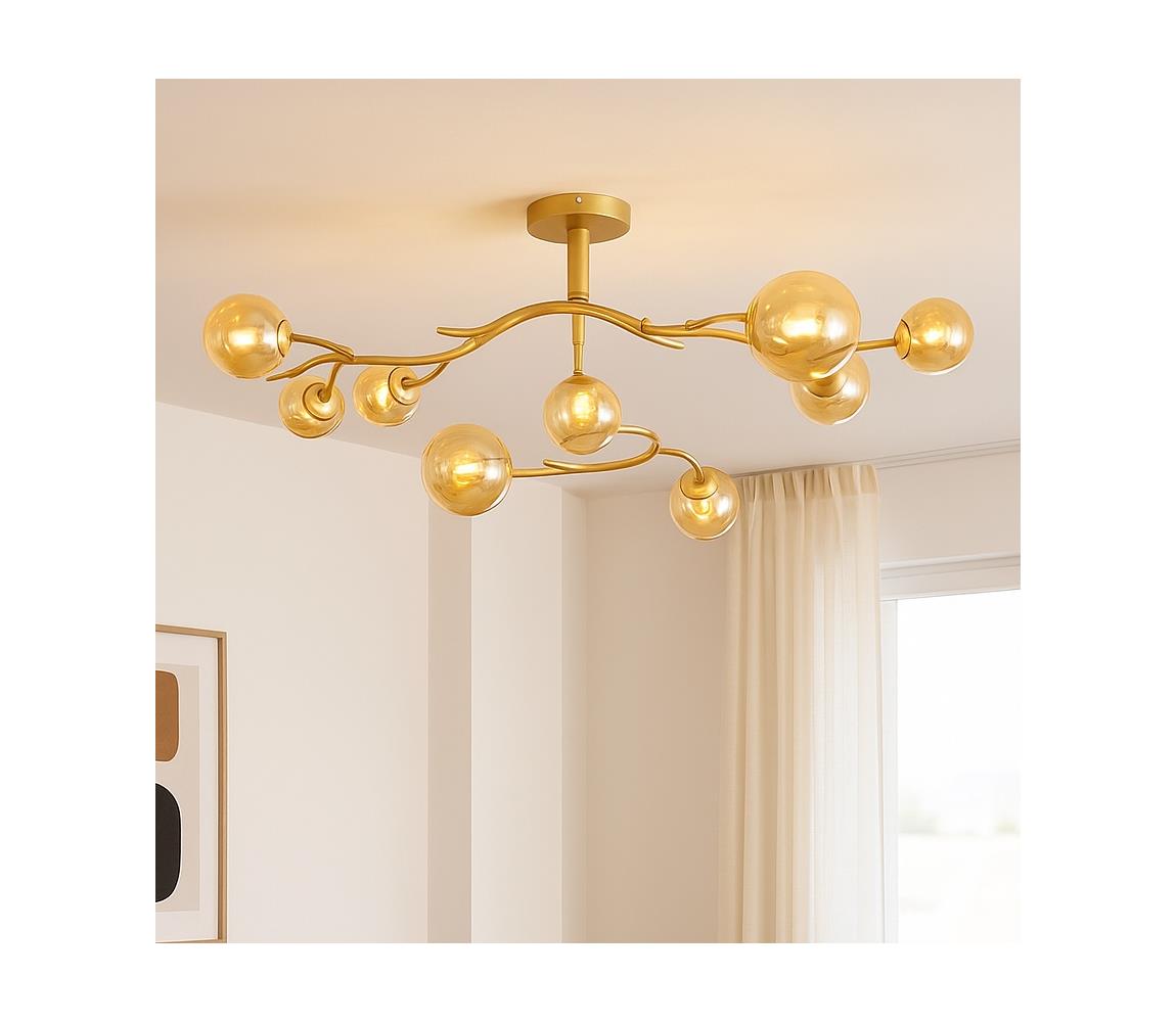 Brilagi - LED Přisazený lustr MISTEL 9xG9/3W/230V zlatá 3009-9GA