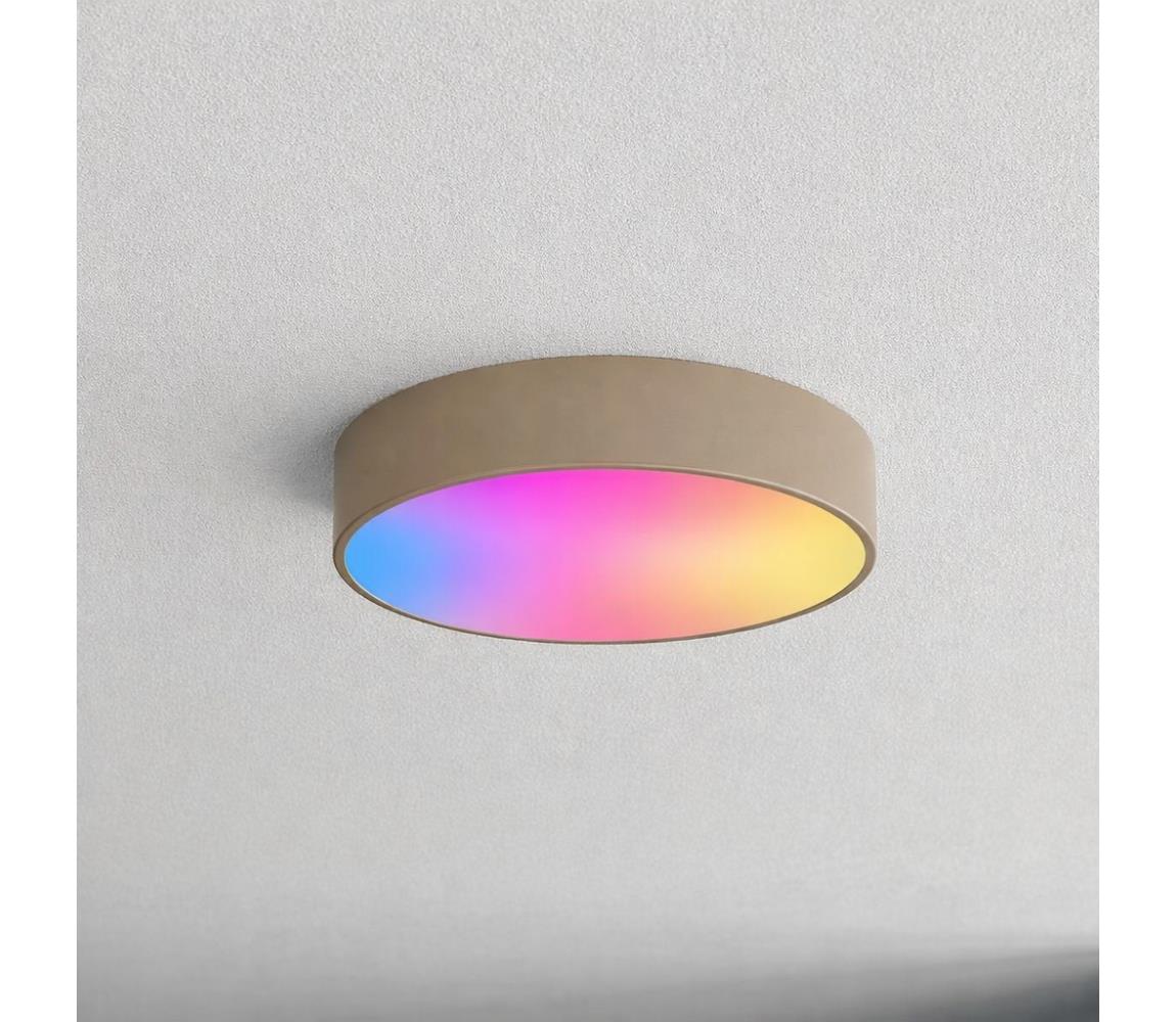 Brilagi - LED RGBW Stmívatelné stropní svítidlo CLARE 3xE27/9W/230V Wi-Fi béžová BG1589+3xAI0819