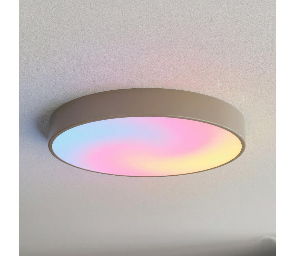Brilagi - LED RGBW Stmívatelné stropní svítidlo CLARE 5xE27/9W/230V Wi-Fi béžová BG1598+5xAI0819