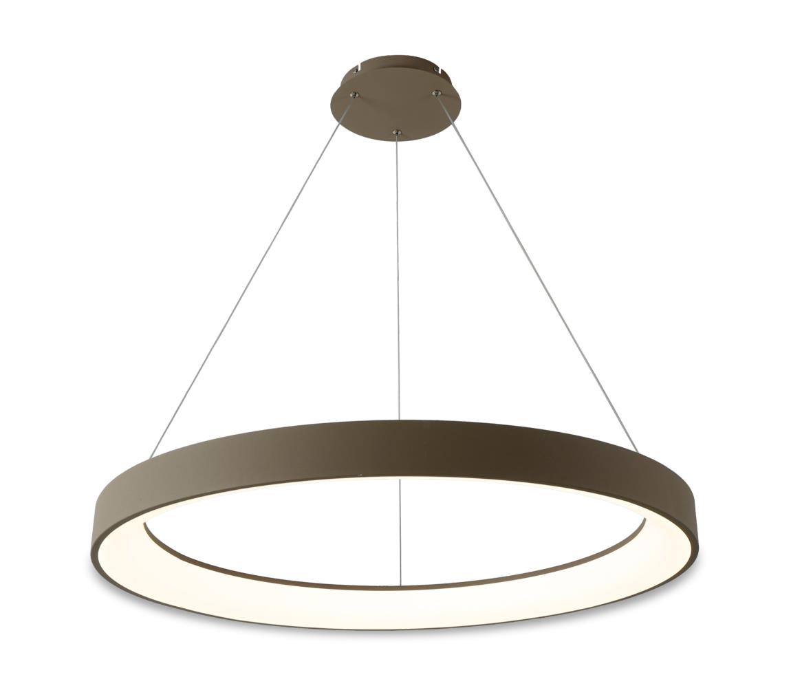 BRILAGI - LED Stm lustr na lanku FALCON II LED/108W/230V pr. 80 cm béžová + DO BRCD2668-800/BG