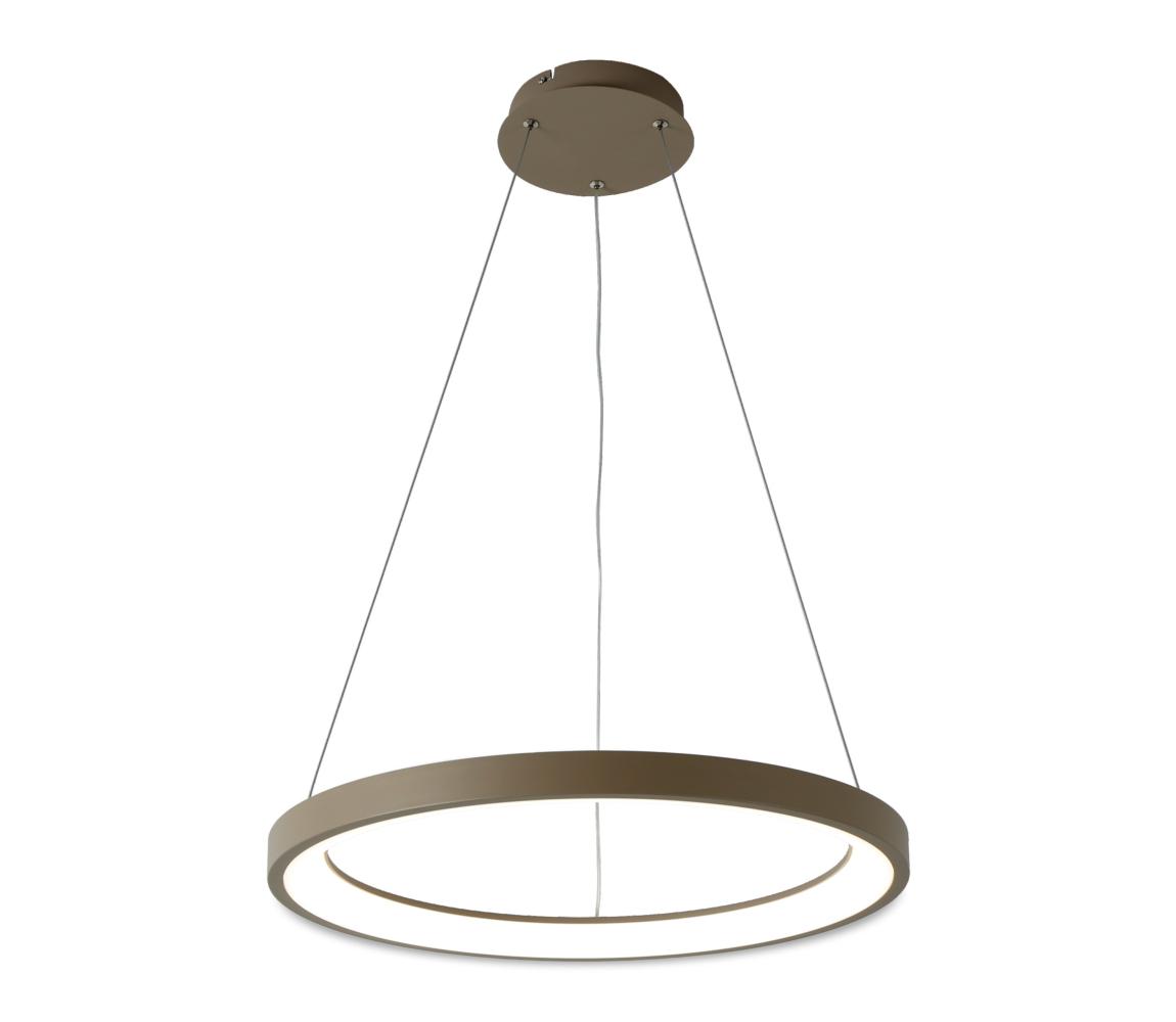 BRILAGI - LED Stm lustr na lanku FALCON SLIM LED/42W/230V pr. 50 cm béžová + DO BRDX1330-500/BG
