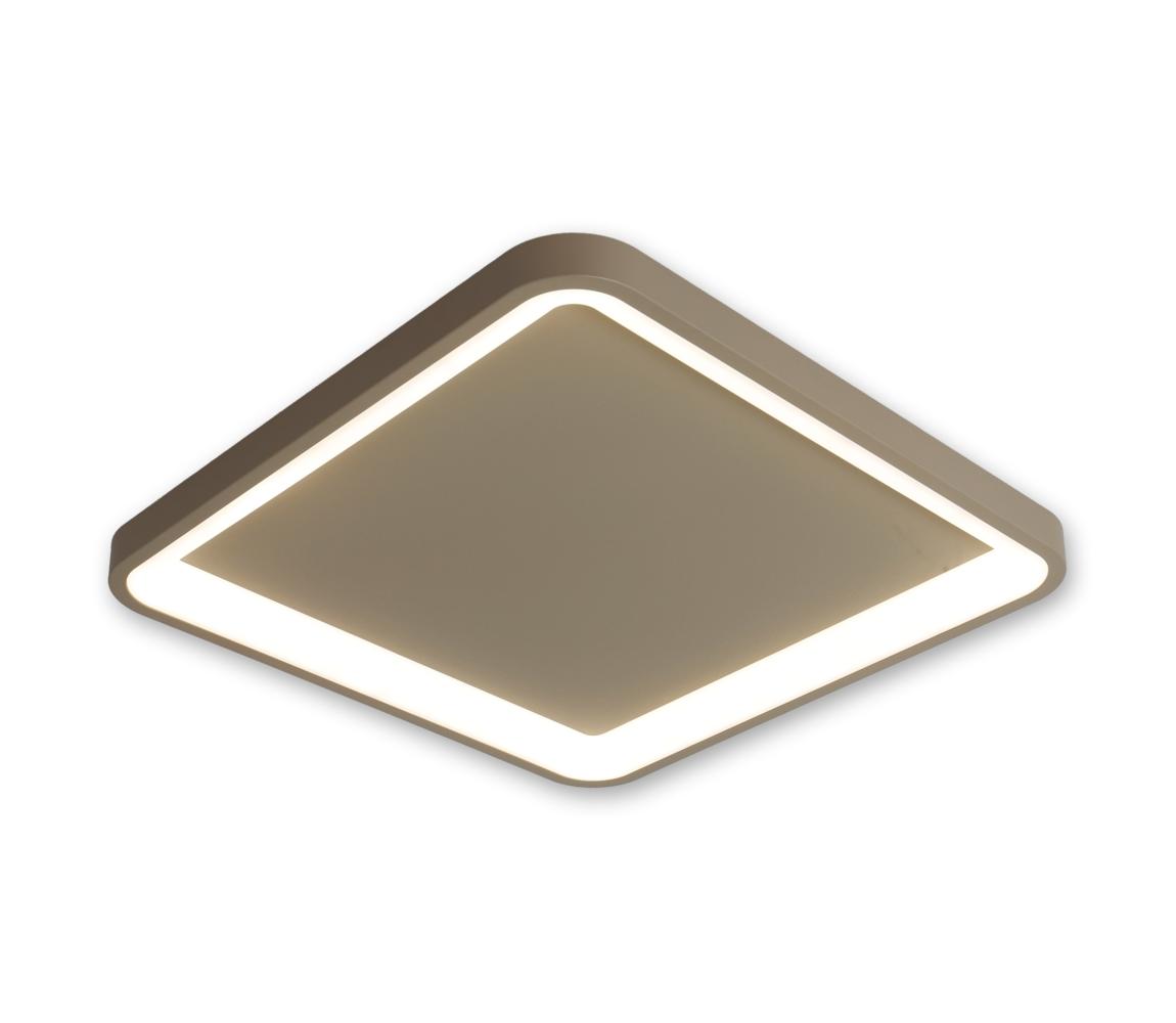 BRILAGI - LED Stm stropní svítidlo FALCON SLIM LED/50W/230V 50x50 cm béžová + DO BRX1331-500/BG