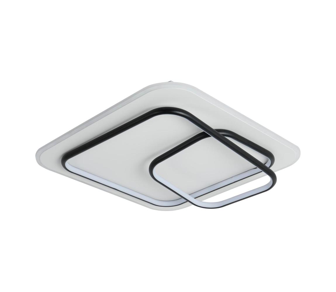 Brilagi - LED Stm stropní svítidlo FLARE LED/81W/230V 50x50 cm bílá/černá + DO BRMXC2980