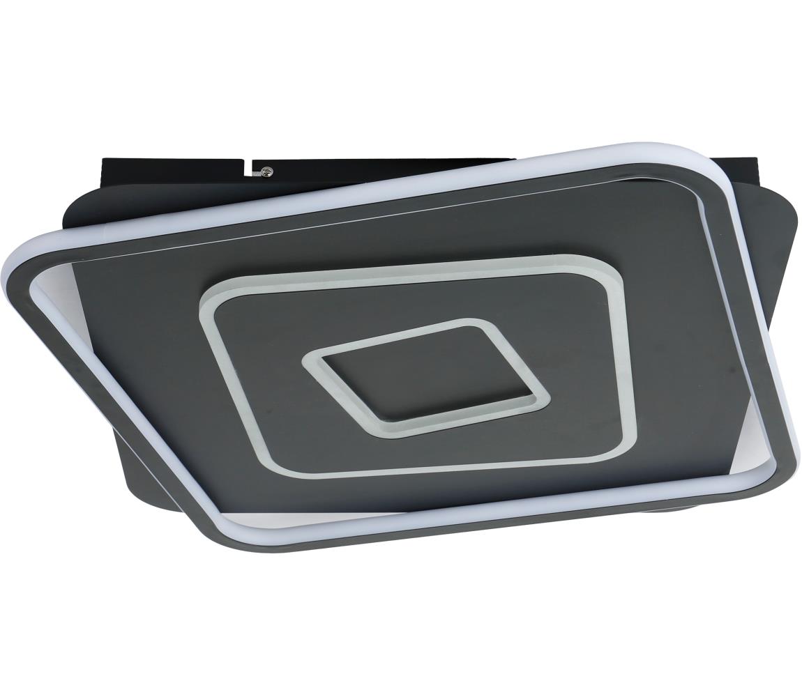 Brilagi - LED Stm stropní svítidlo IRIS LED/98W/230V 50x50 cm černá + DO BRMXC2985-CR
