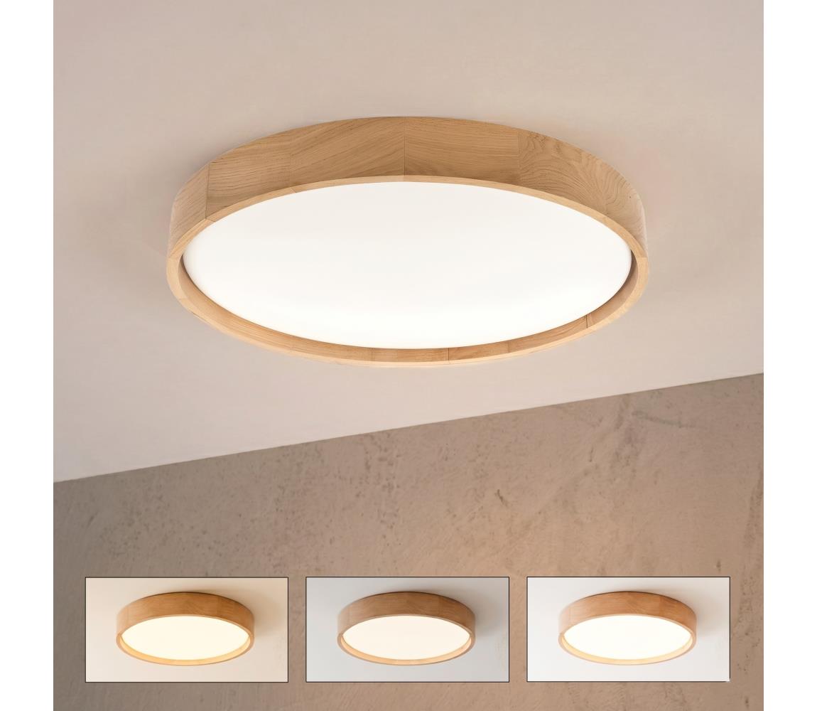 Brilagi - LED Stm stropní svítidlo MANAROLA SMART LED/36W/230V pr. 51 cm + DO 8590828037811