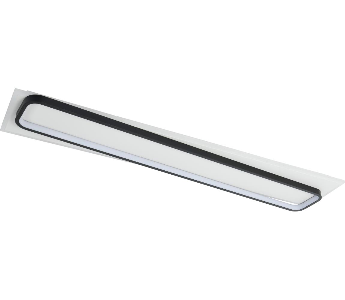 BRILAGI - LED Stm stropní svítidlo OUTLINE LED/90W/230V 18x100 cm bílá/černá +DO BRMXC2755-1000