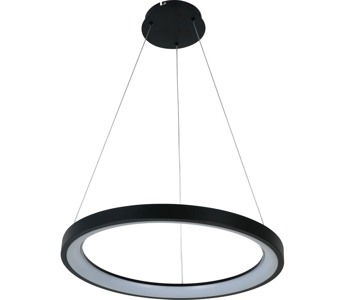 Brilagi - LED Stmív. lustr na lanku FALCON SLIM LED/42W/230V pr. 50 cm černá +DO BRDX1330-500/CR