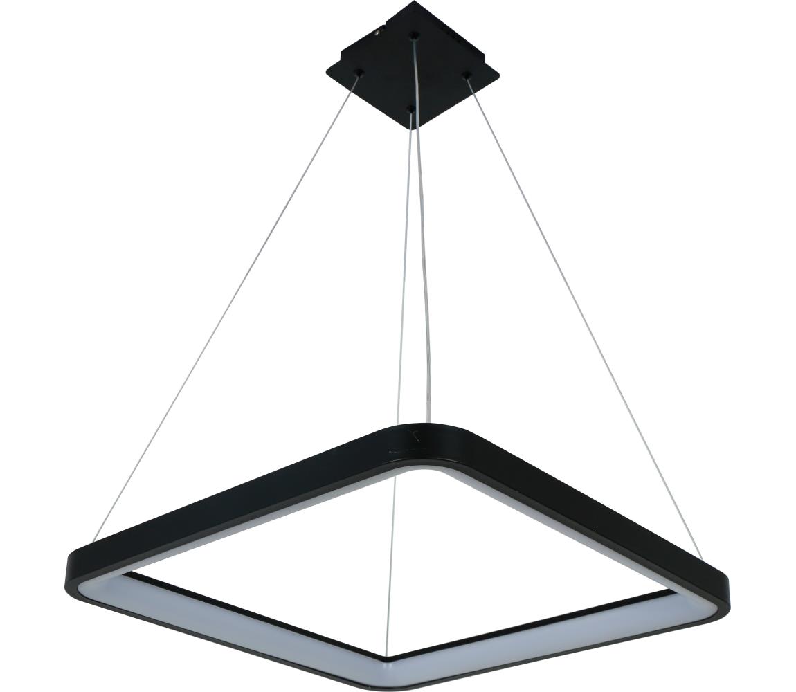 Brilagi - LED Stmív. lustr na lanku FALCON SLIM LED/50W/230V 50x50 cm černá + DO BRDX1331-500/CR