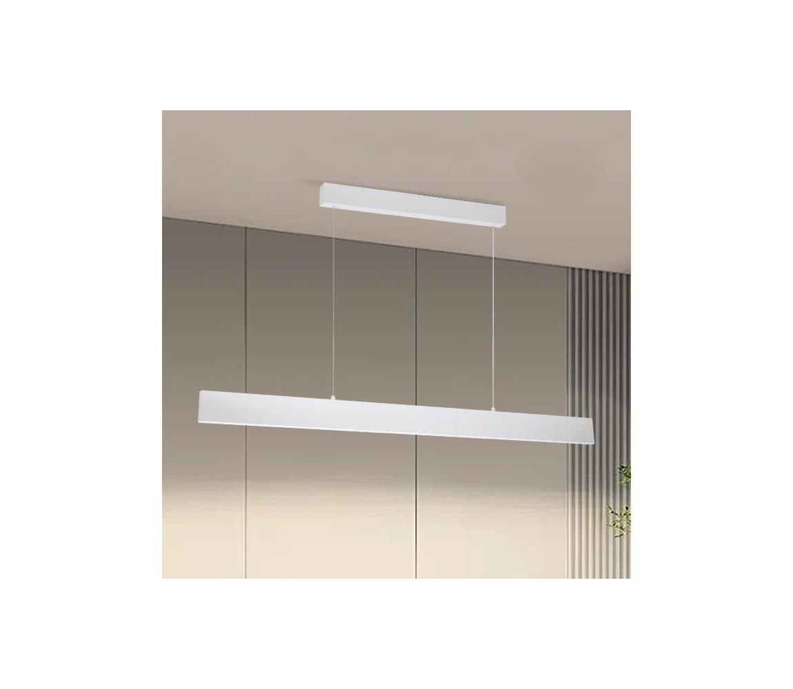 Brilagi - LED Stmív. lustr na lanku SLIMLINE LED/40W/230V 3000-6000K bílá + DO BRI155