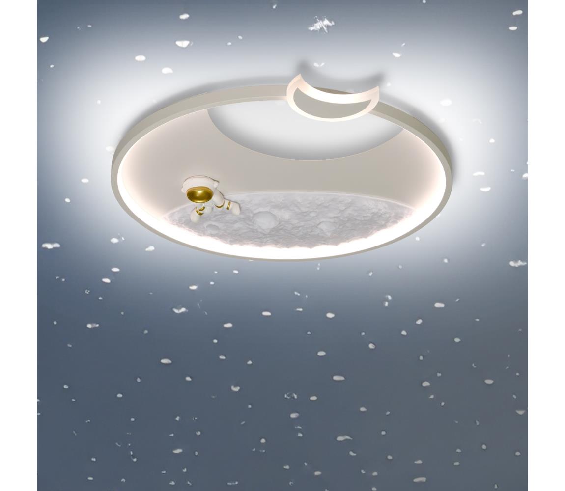 Brilagi - LED Stmív. stropní svítidlo ASTRO LED/20W/230V 3000-6000K astronaut+DO BRXL35126-20W/BI