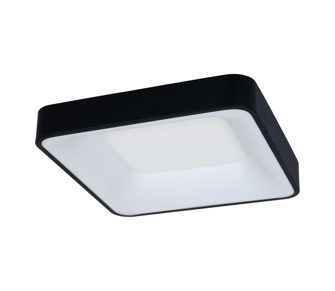 Brilagi - LED Stmív. stropní svítidlo FALCON II LED/80W/230V 40x40 cm černá + DO BRC2669-400/CR