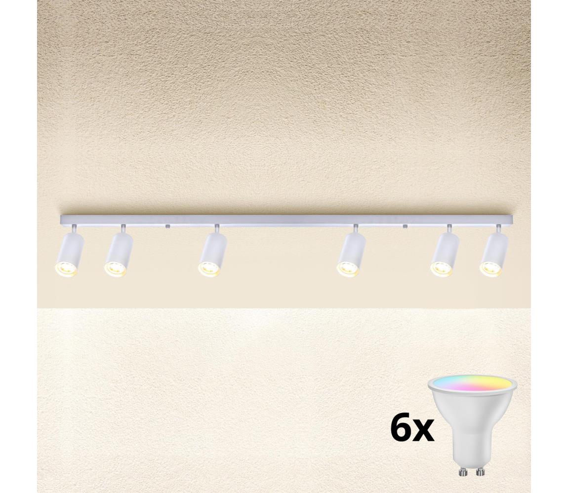 Brilagi - LED Stmívatelné bodové svítidlo SELE 6xGU10/6,5W/230V bílá BG0809+AI2320