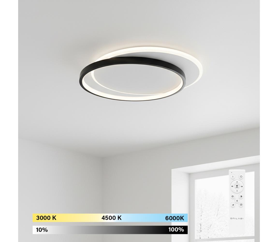 Brilagi - LED Stmívatelné stropní svítidlo FLARE LED/48W/230V 3000-6000K + DO BR20112/450-48W