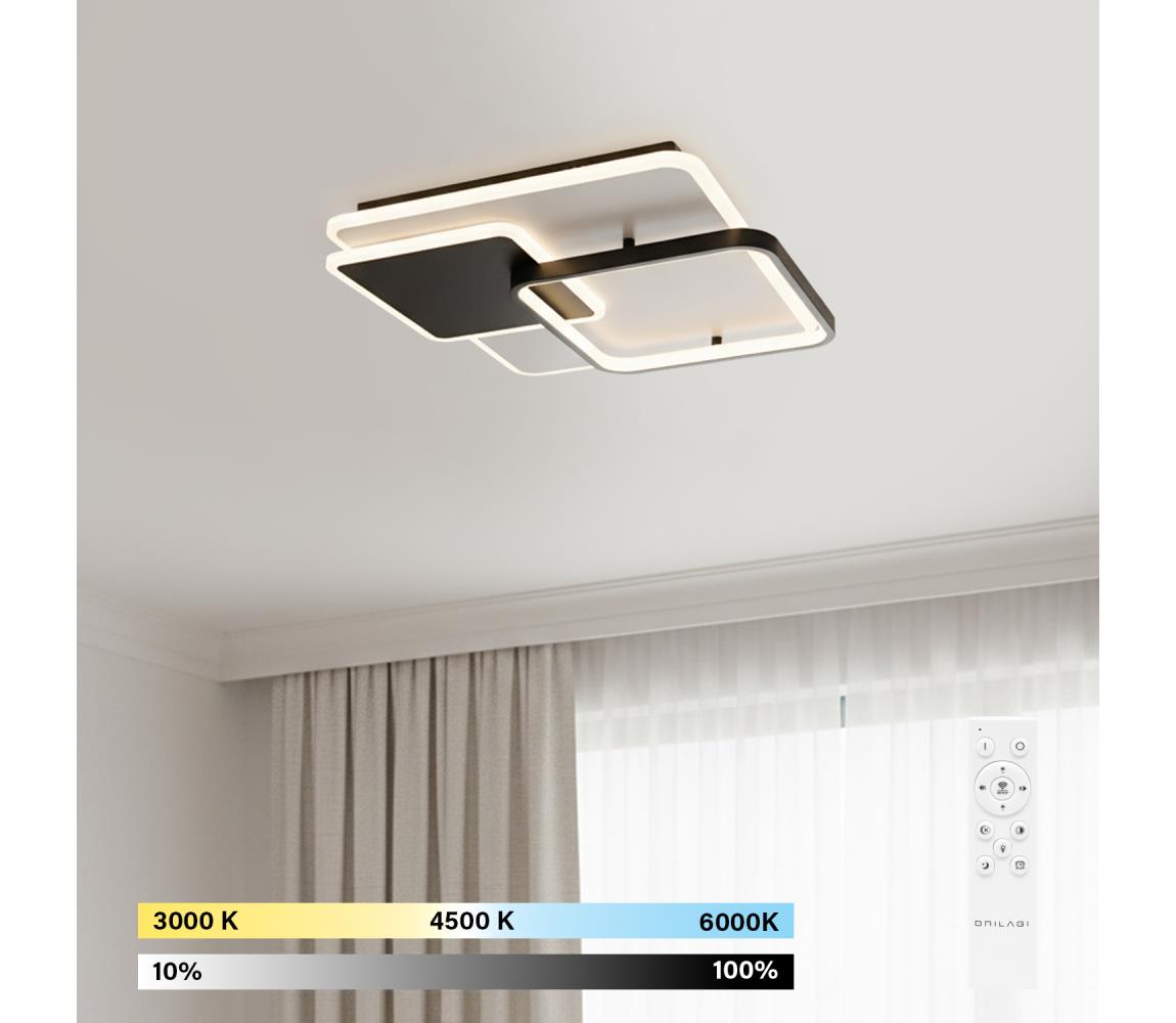 Brilagi - LED Stmívatelné stropní svítidlo FLARE LED/64W/230V 3000-6000K + DO BR19120/450-64W