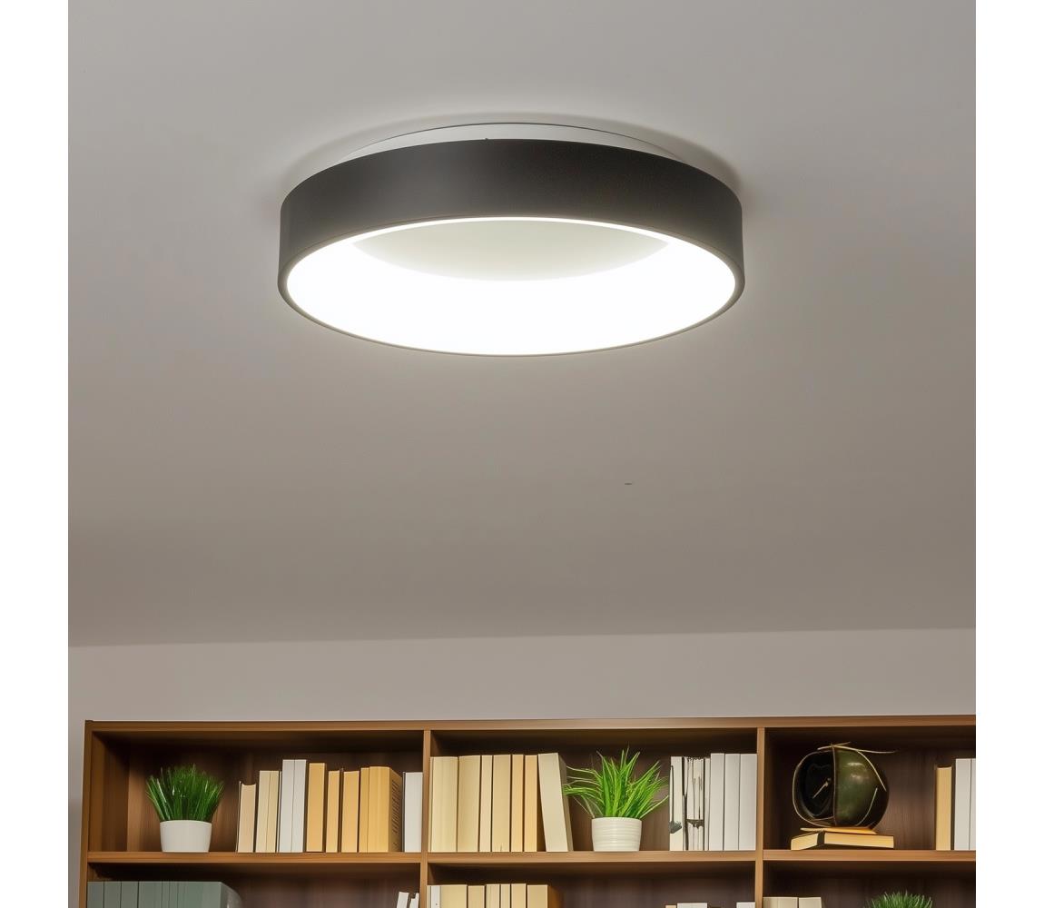 Brilagi - LED Stmívatelné stropní svítidlo LED/40W/230V 3000-6500K černá + DO BRKL01R-40W/LED-CR