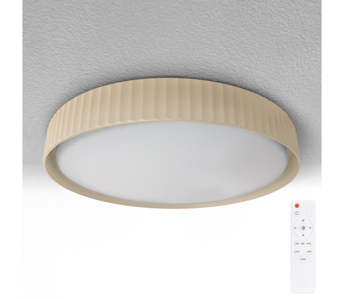 Brilagi -LED Stmívatelné stropní svítidlo LUCIA LED/60W/230V pr. 59 cm béžová+DO WO800-OEM41-60