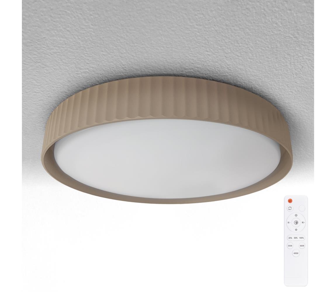 Brilagi - LED Stmívatelné stropní svítidlo LUCIA LED/60W/230V pr. 59 cm hnědá+DO WO800-OEM42-60