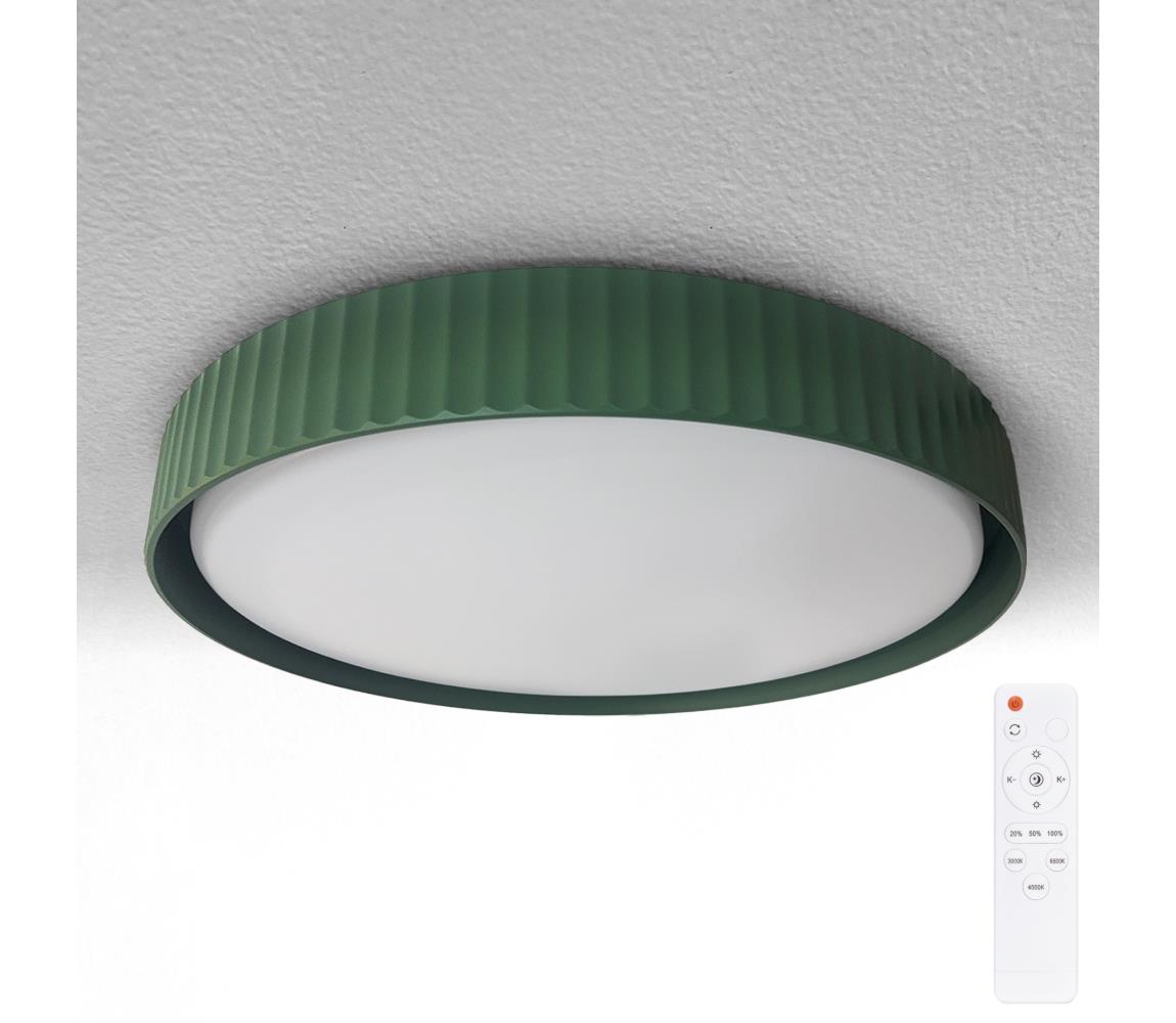 Brilagi -LED Stmívatelné stropní svítidlo LUCIA LED/60W/230V pr. 59 cm zelená+DO WO800-OEM45-60