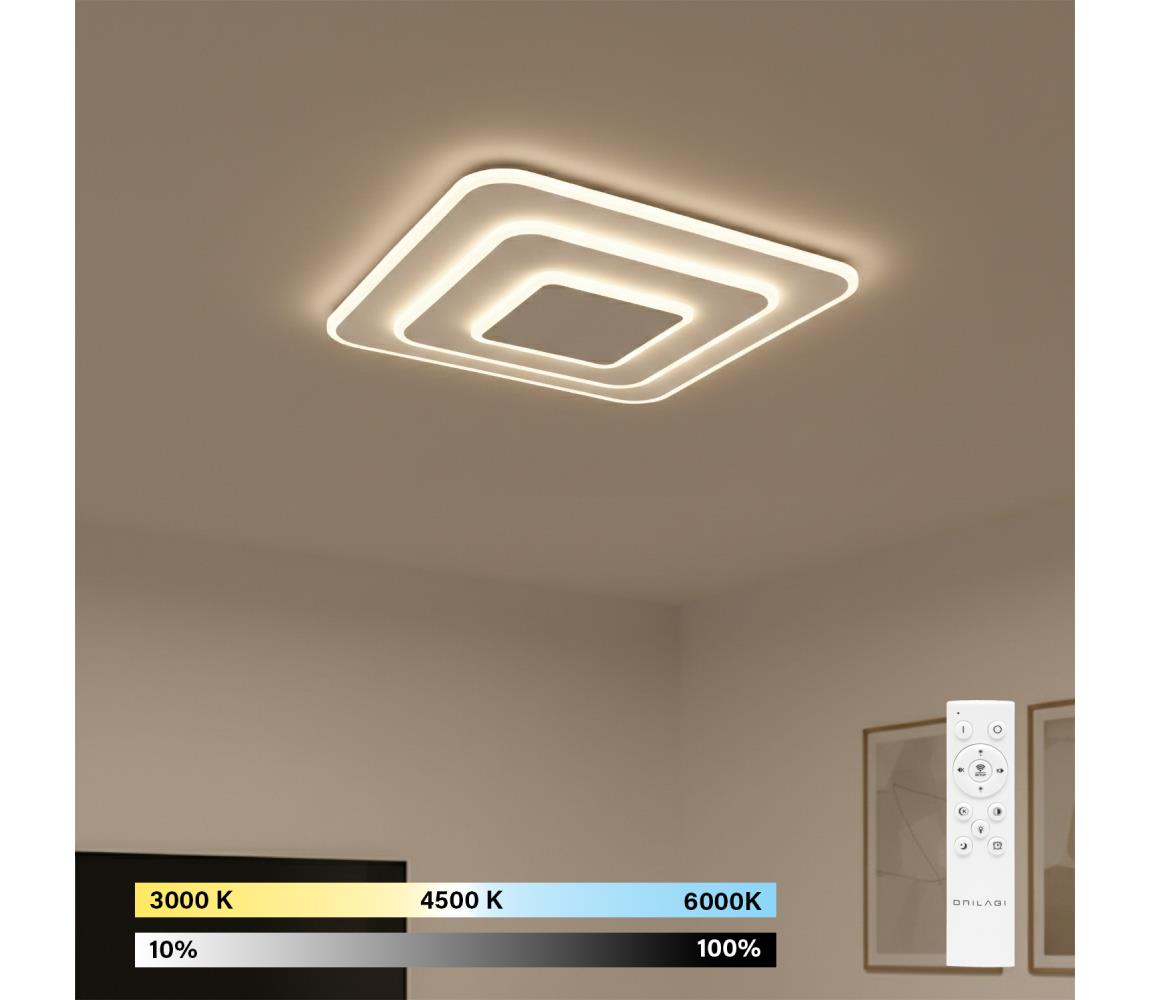 Brilagi - LED Stmívatelné stropní svítidlo MODERN LED/72W/230V 3000-6000K + DO BR2161-72W