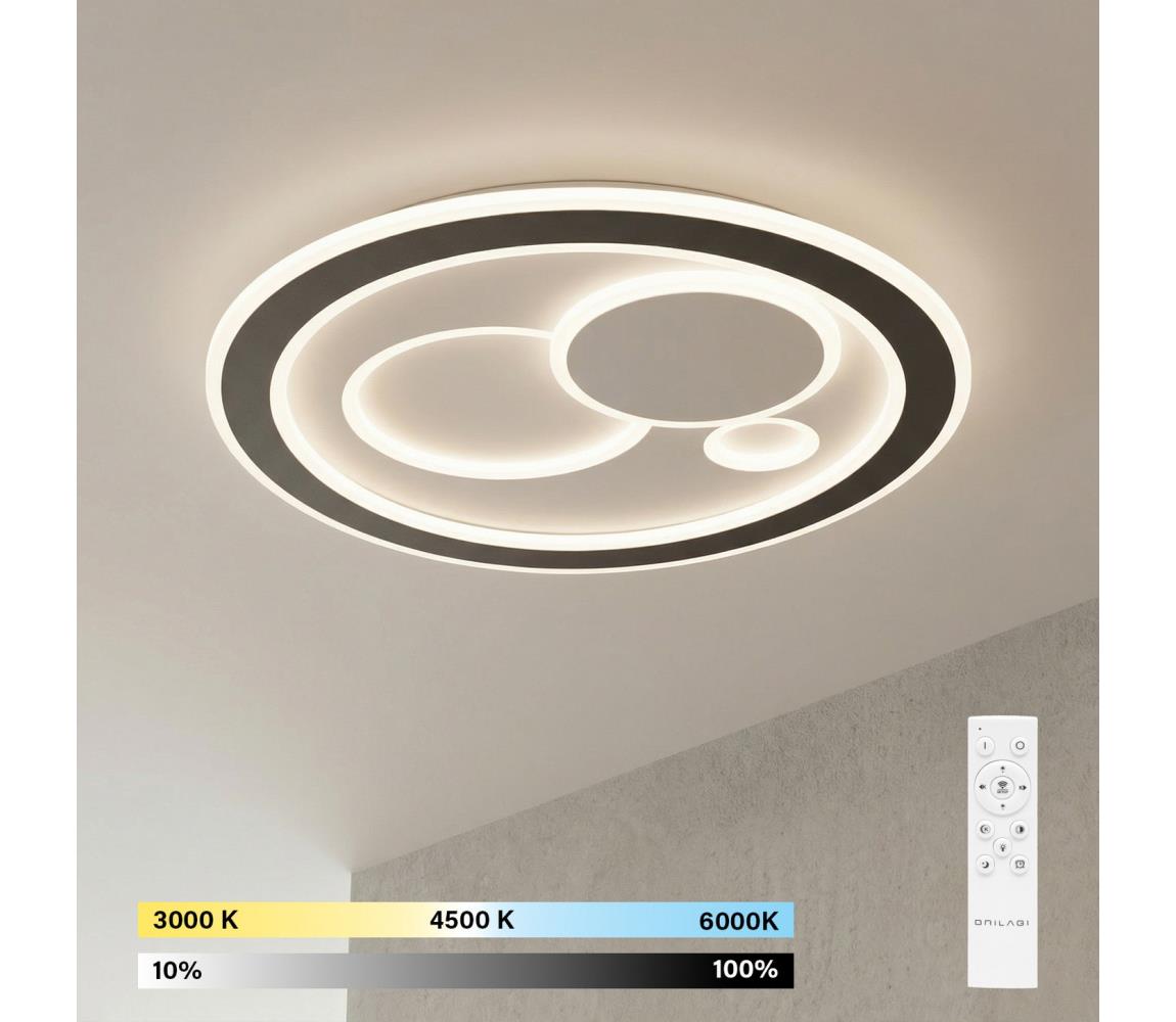 Brilagi - LED Stmívatelné stropní svítidlo MODERN LED/89W/230V 3000-6000K + DO BR7125/R-89W