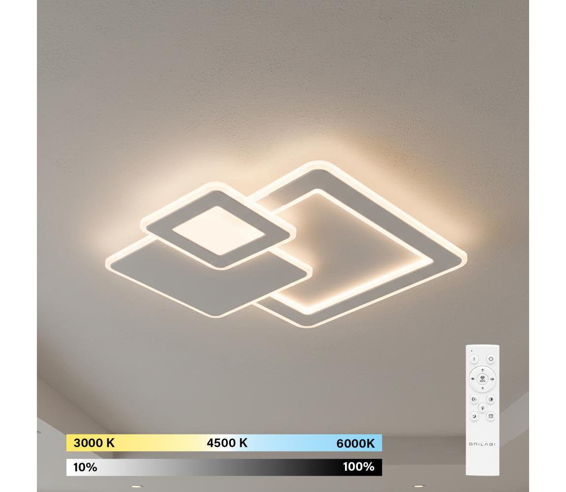 Brilagi - LED Stmívatelné stropní svítidlo MODERN LED/93W/230V 3000-6000K + DO BR7707/K-93W